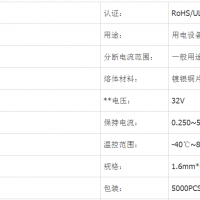 力特0467系列貼片保險絲